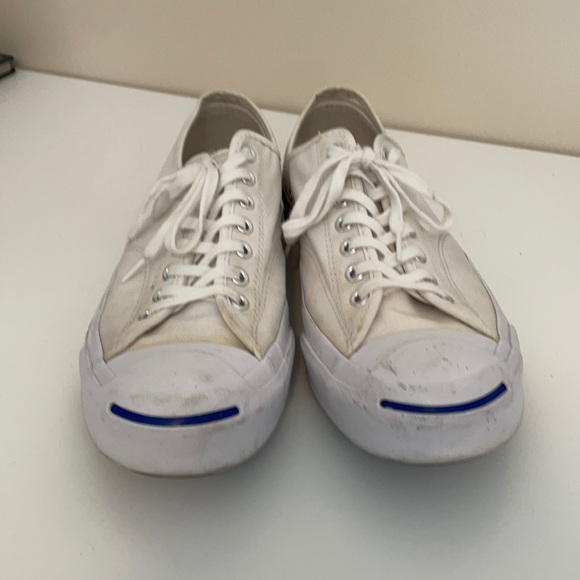 Jack Purcell Converse, Cream White, Sz 9.5